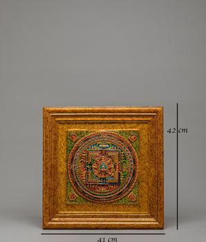 Sacred Symbolic Mandala Wall Hanging | Spiritual Art for Your Home