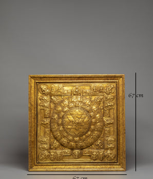 Sri Yantra Mandala Wall Hanging | Symbol of Prosperity