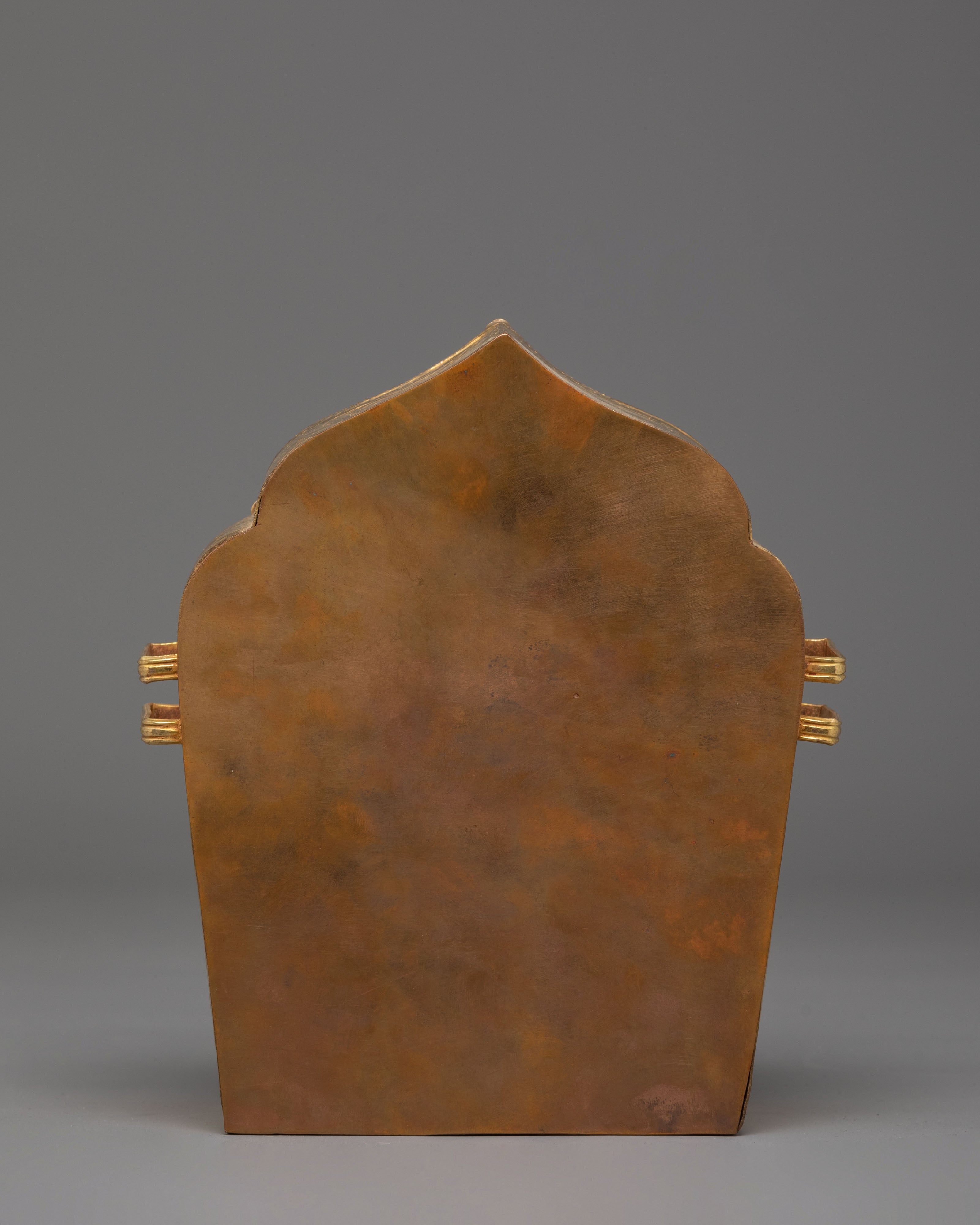 Golden Handmade Buddhist Ghau Box