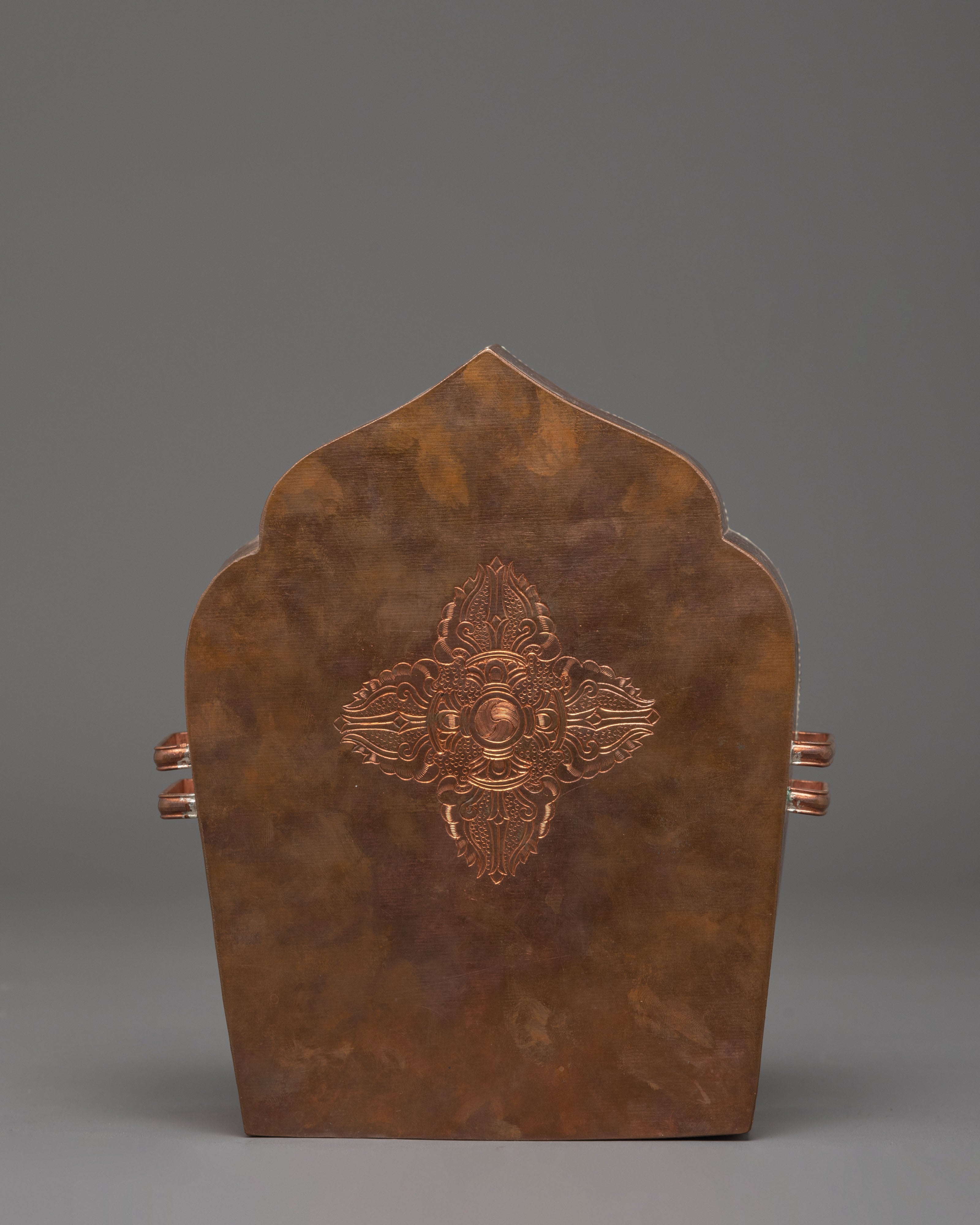 Handmade Silver Ghau Box | Amulet Case for Protection Rituals