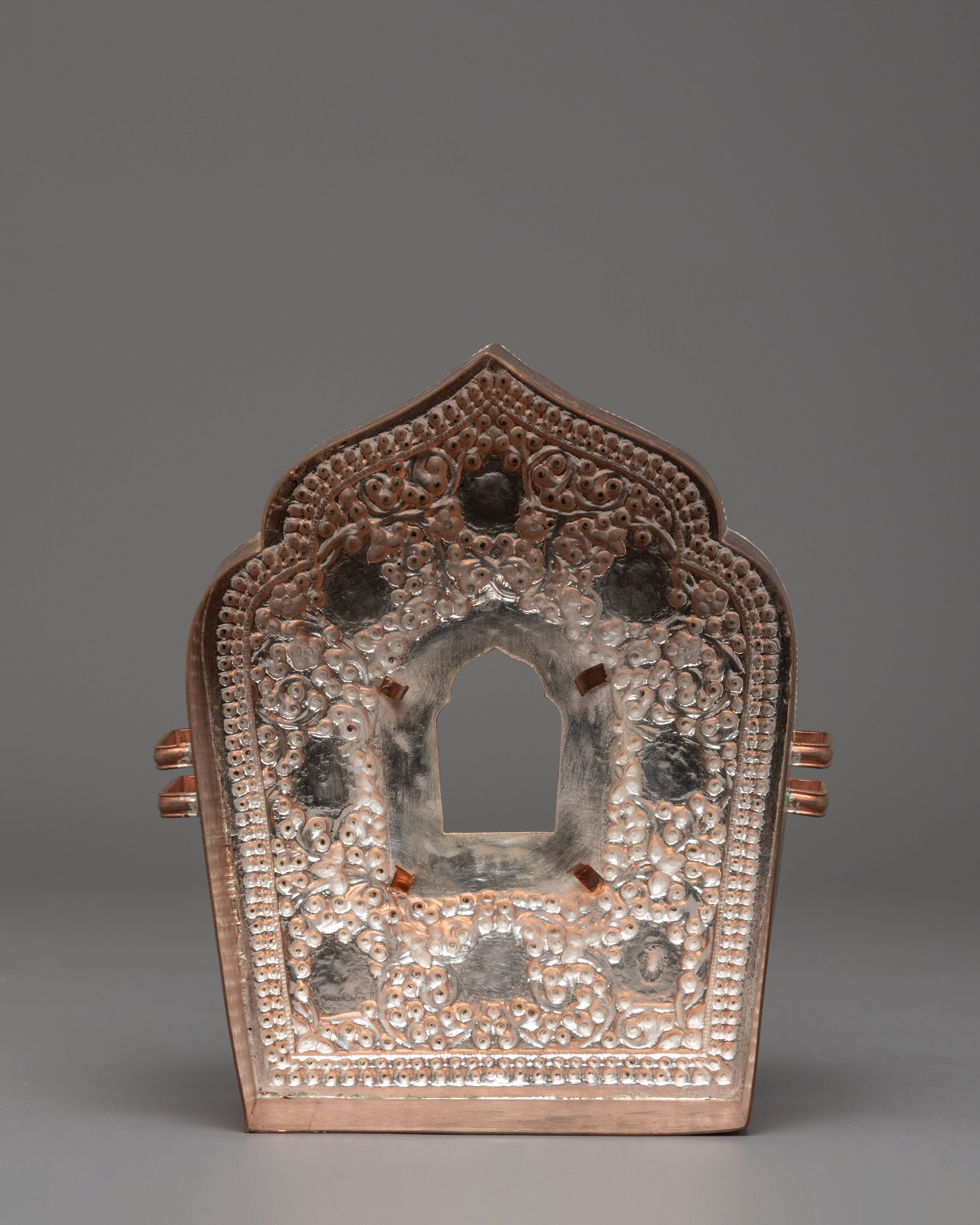 Handmade Silver Ghau Box | Amulet Case for Protection Rituals