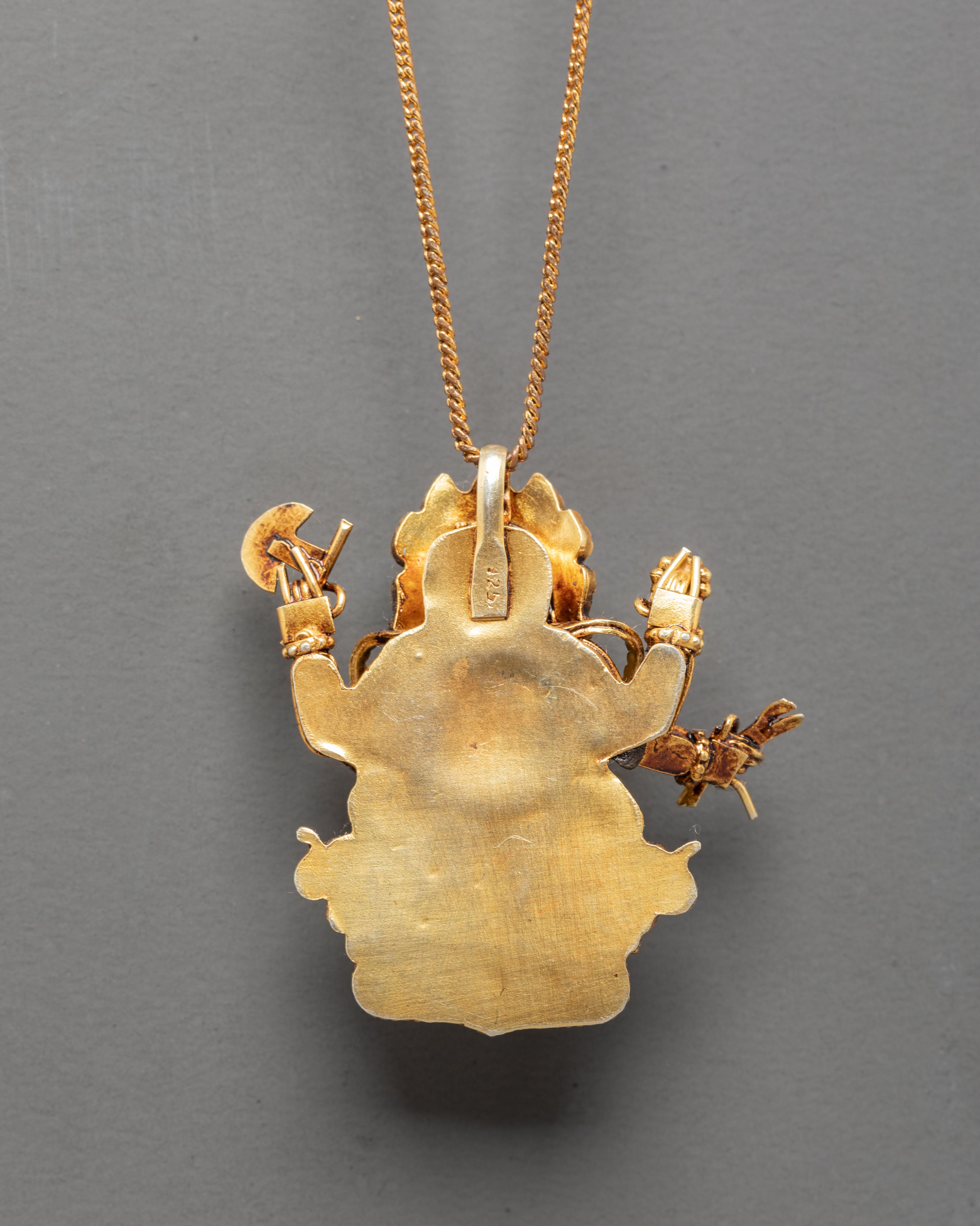 Handmade Ganesha Pendant | Sacred Hindu Deity Jewelry