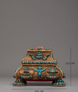 Handmade Tibetan Treasure Box Set | Himalayan Ritual Boxes