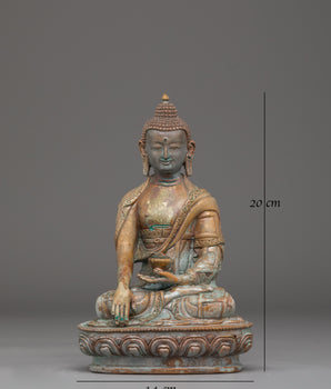 Shakyamuni Buddha Handmade Statue: The Sage of Compassion