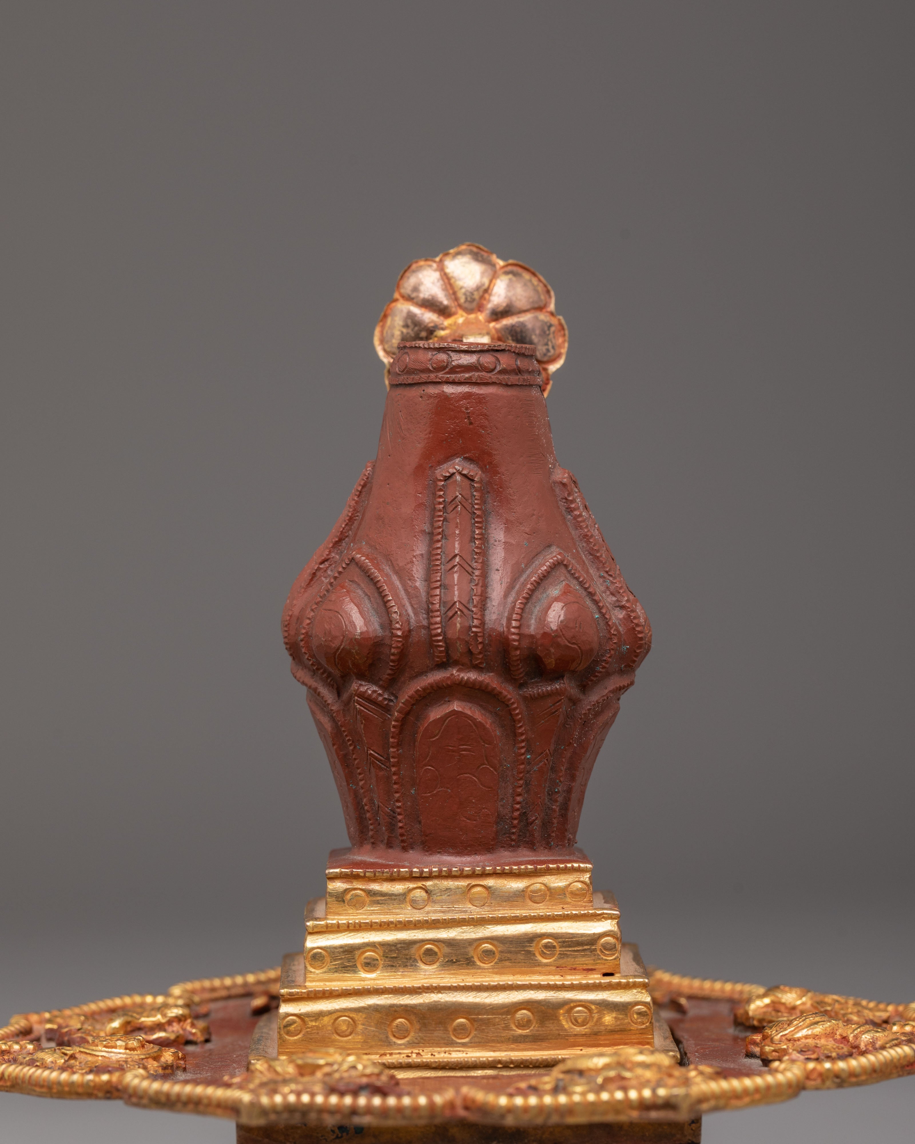Traditional Buddhist Altar Torma | Handcrafted Ritual Altar Offering