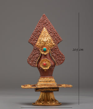 Traditional Buddhist Long Life Vase | Buddhist Copper Vase