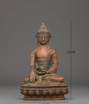 Buddhist Artwork of Shakyamuni Buddha | Peaceful Deity
