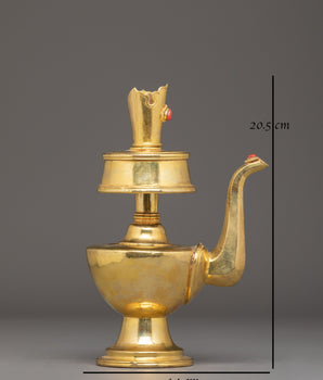 Handcrafted Tibetan Ritual Bhumba | Bhumba for Buddhist Ceremony