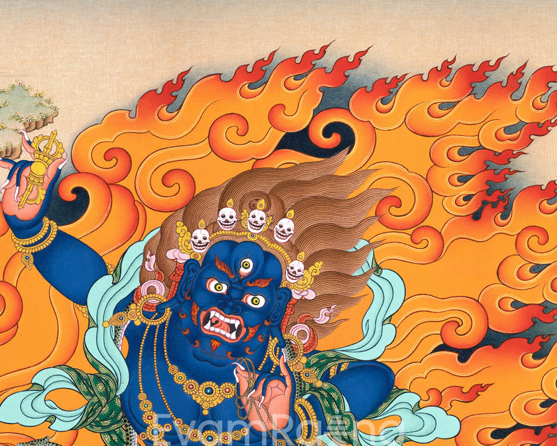 Vajrapani Buddhism | Himalayan wall decor