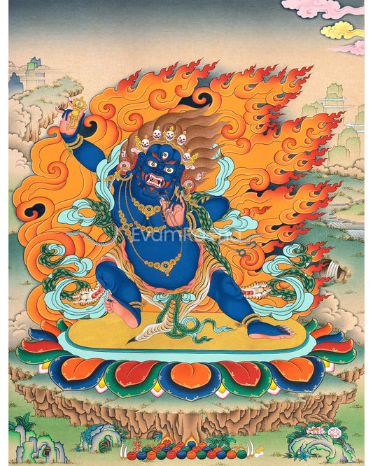 Vajrapani Buddhism | Himalayan wall decor