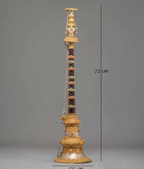 Handcrafted Buddhist Gyaling | Authentic Tibetan Ritual Gyaling Horn