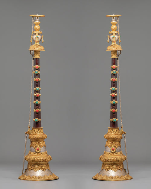 Handcrafted Buddhist Gyaling | Authentic Tibetan Ritual Gyaling Horn