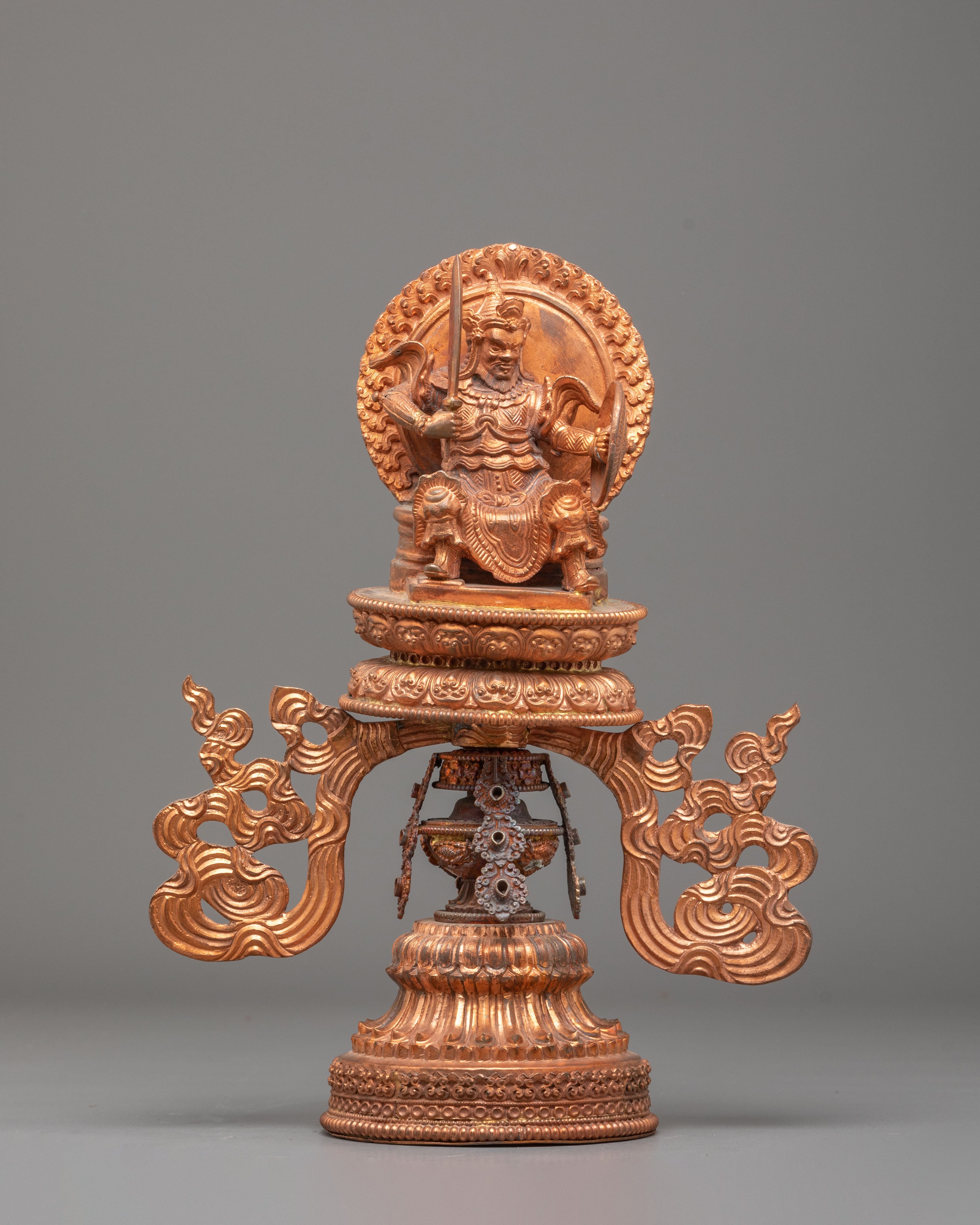 Seven Sacred Possessions | Tibetan Buddhist Art | Copper Statues Set