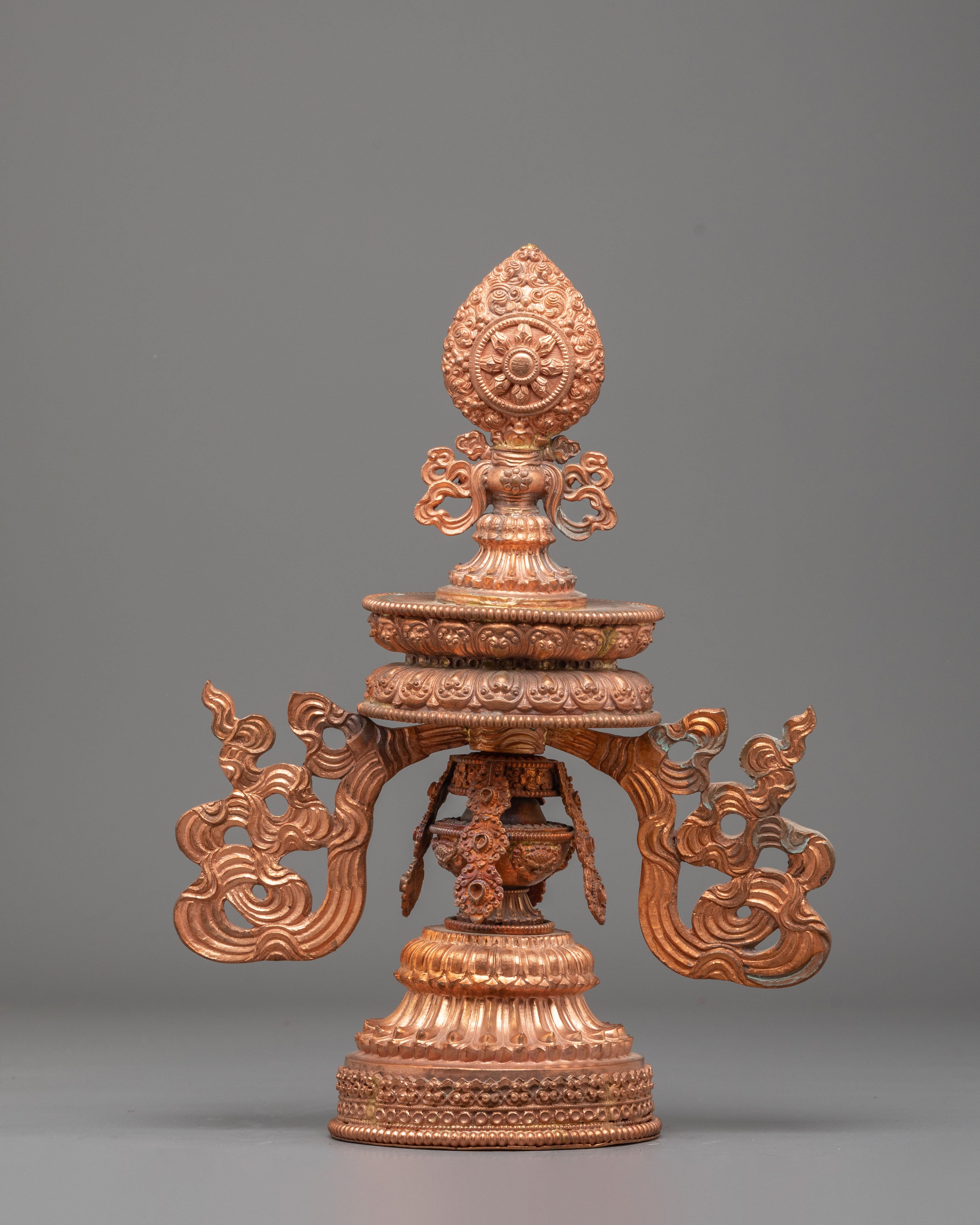 Seven Sacred Possessions | Tibetan Buddhist Art | Copper Statues Set