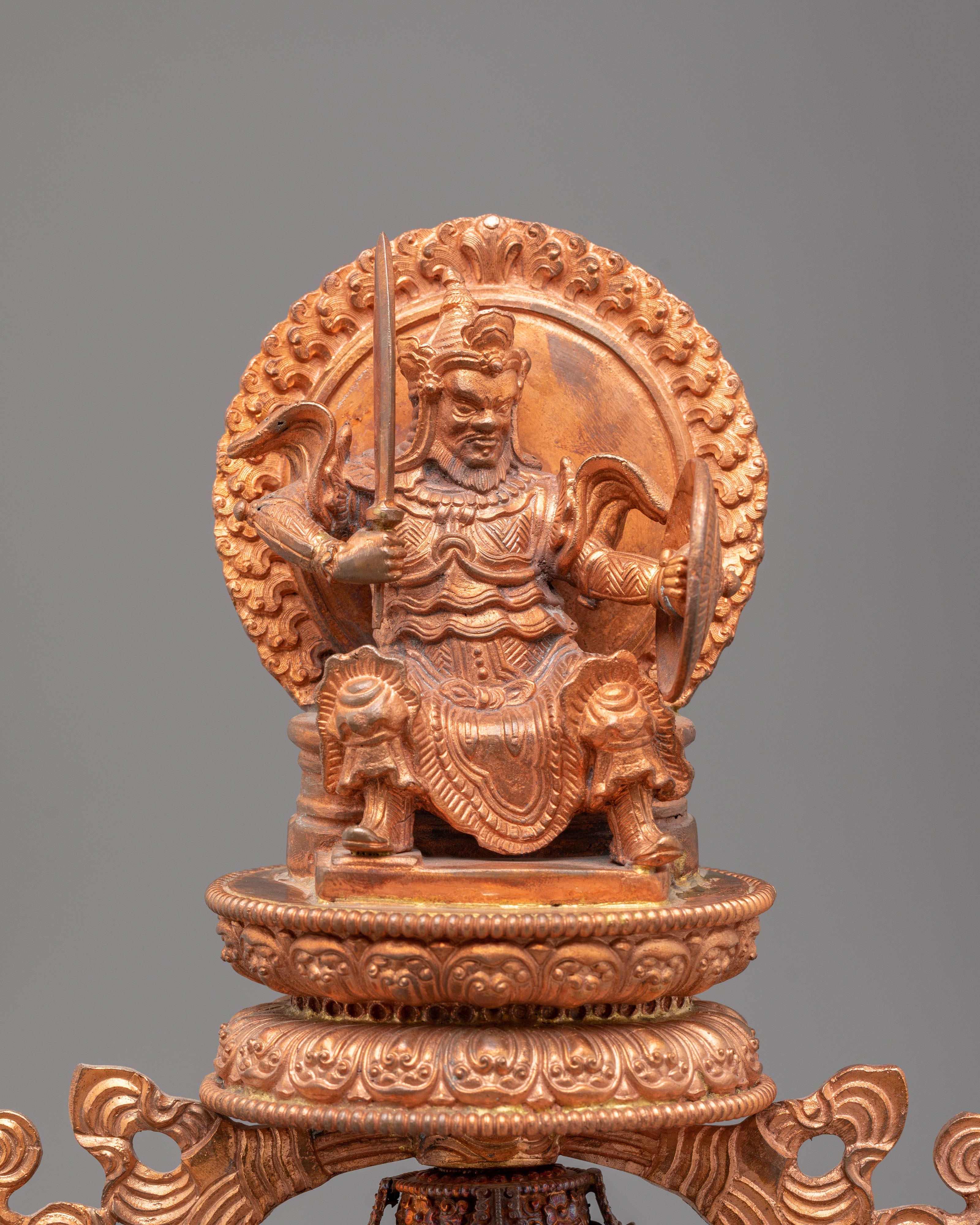 Seven Sacred Possessions | Tibetan Buddhist Art | Copper Statues Set