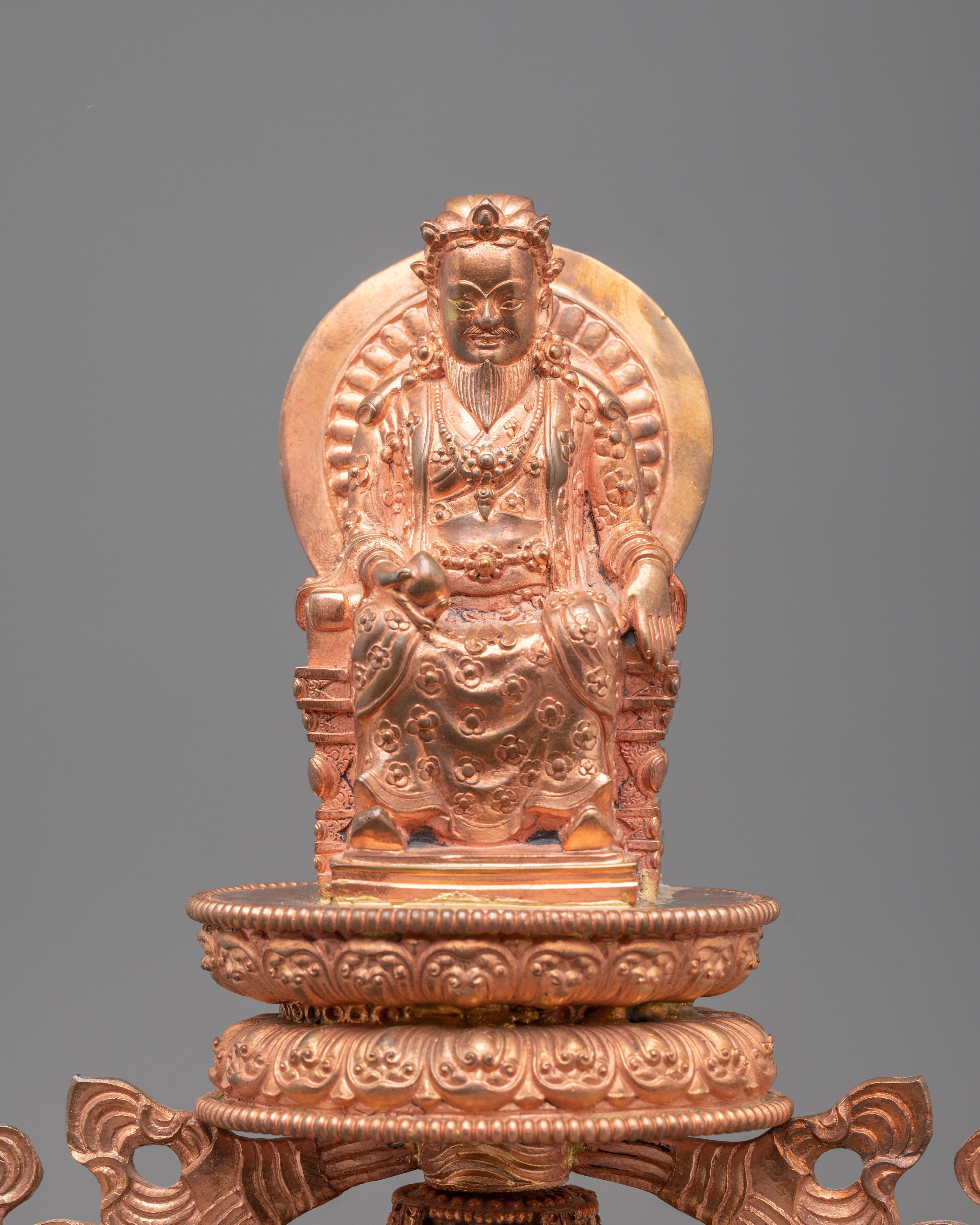 Seven Sacred Possessions | Tibetan Buddhist Art | Copper Statues Set