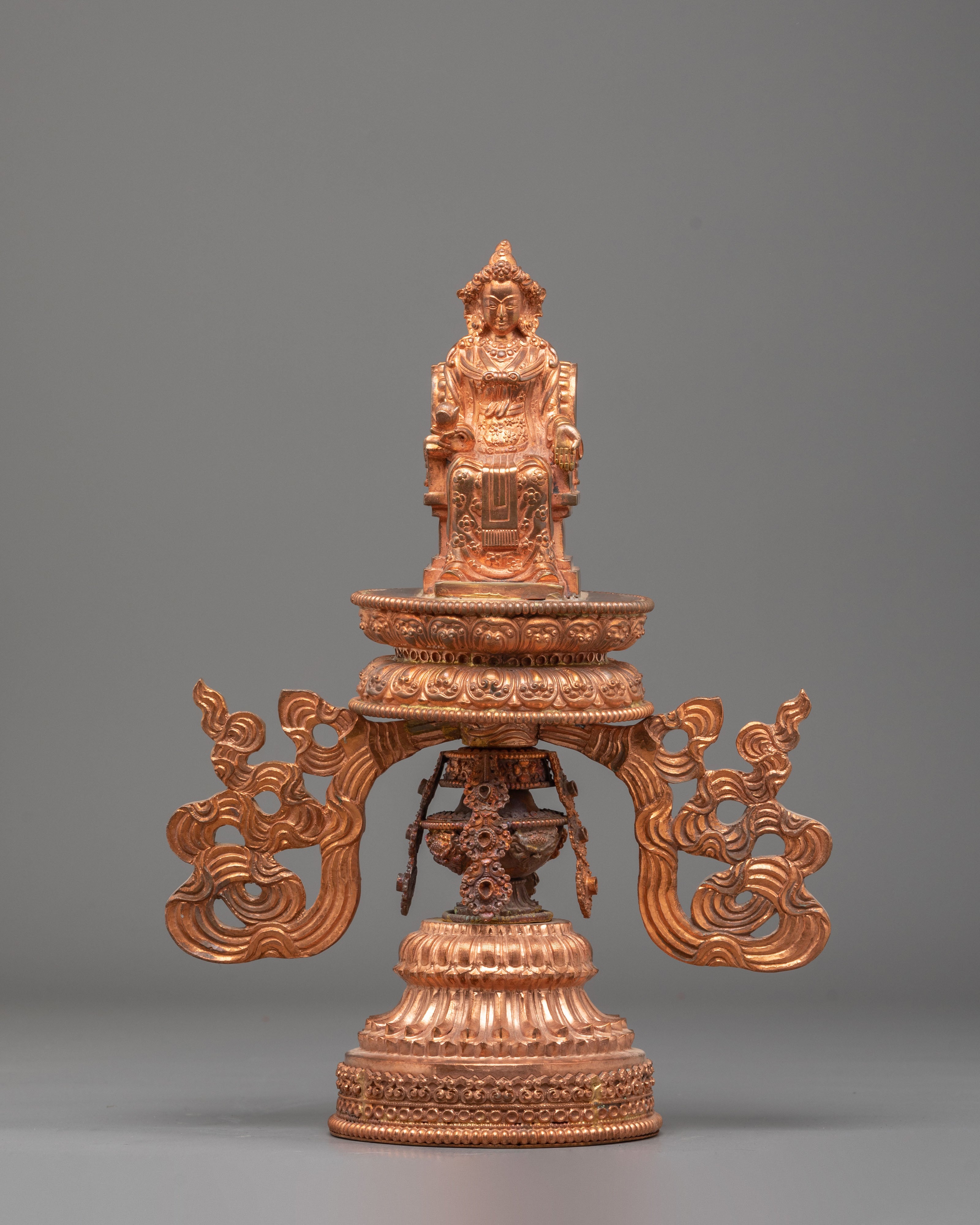 Seven Sacred Possessions | Tibetan Buddhist Art | Copper Statues Set