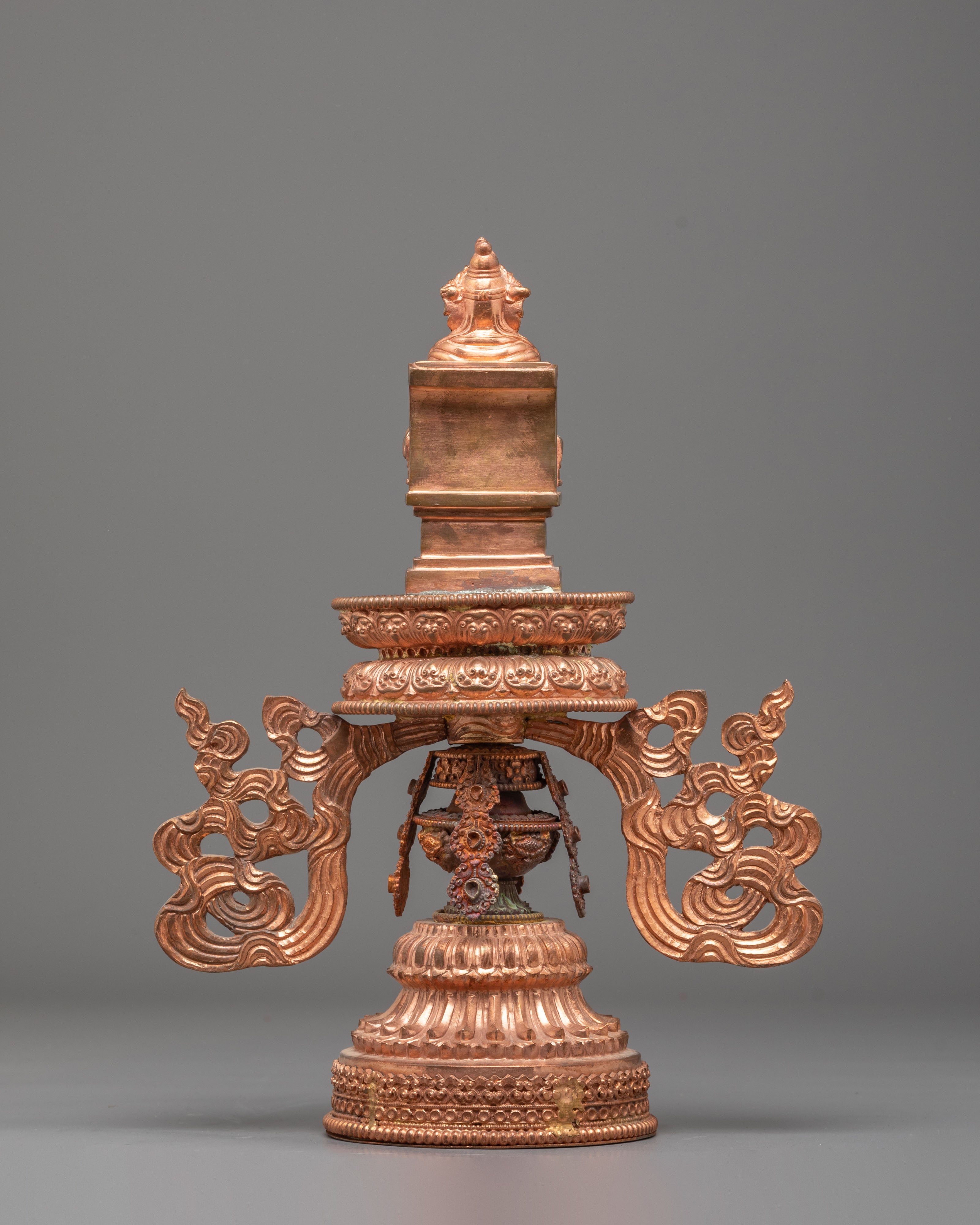 Seven Sacred Possessions | Tibetan Buddhist Art | Copper Statues Set