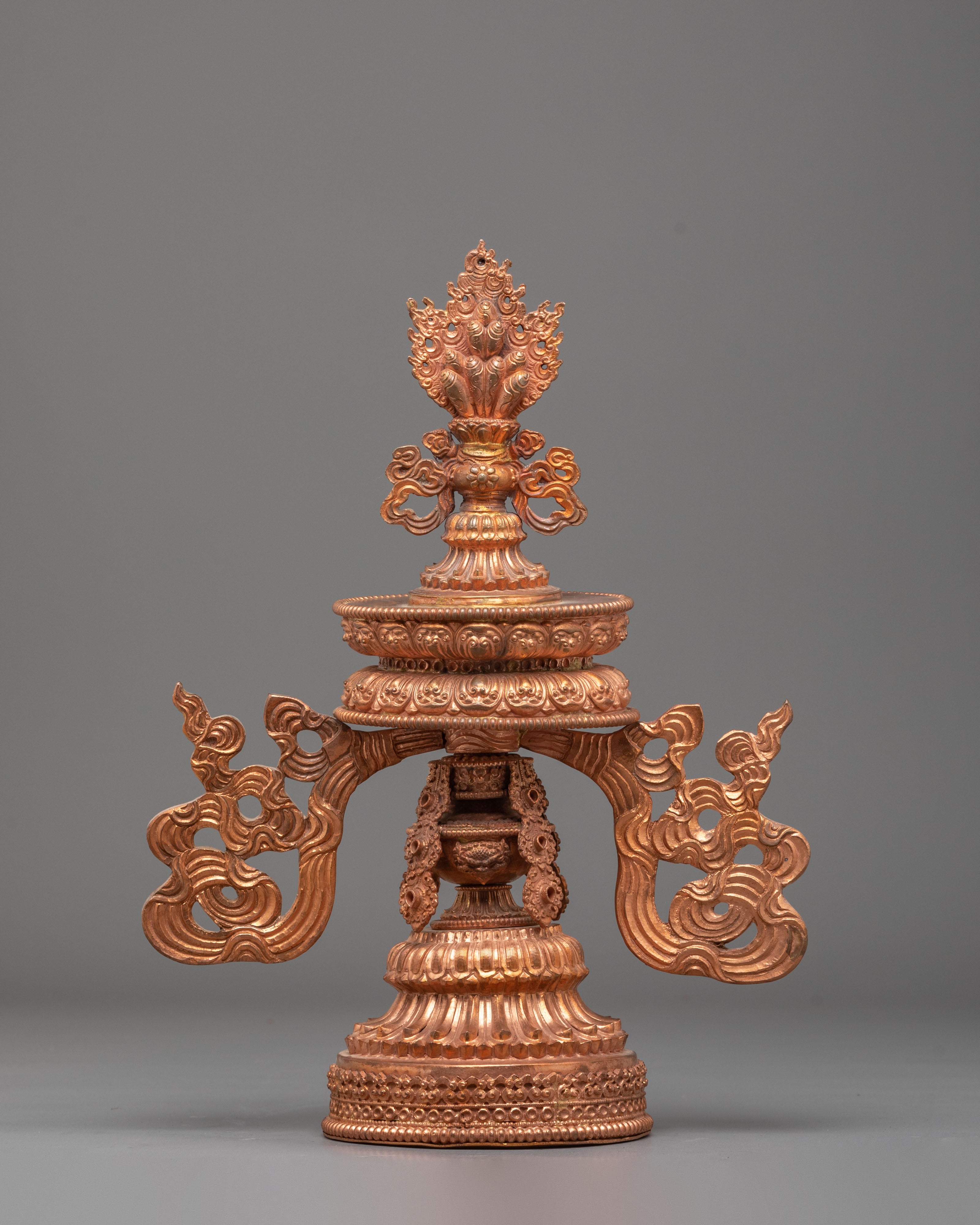 Seven Sacred Possessions | Tibetan Buddhist Art | Copper Statues Set