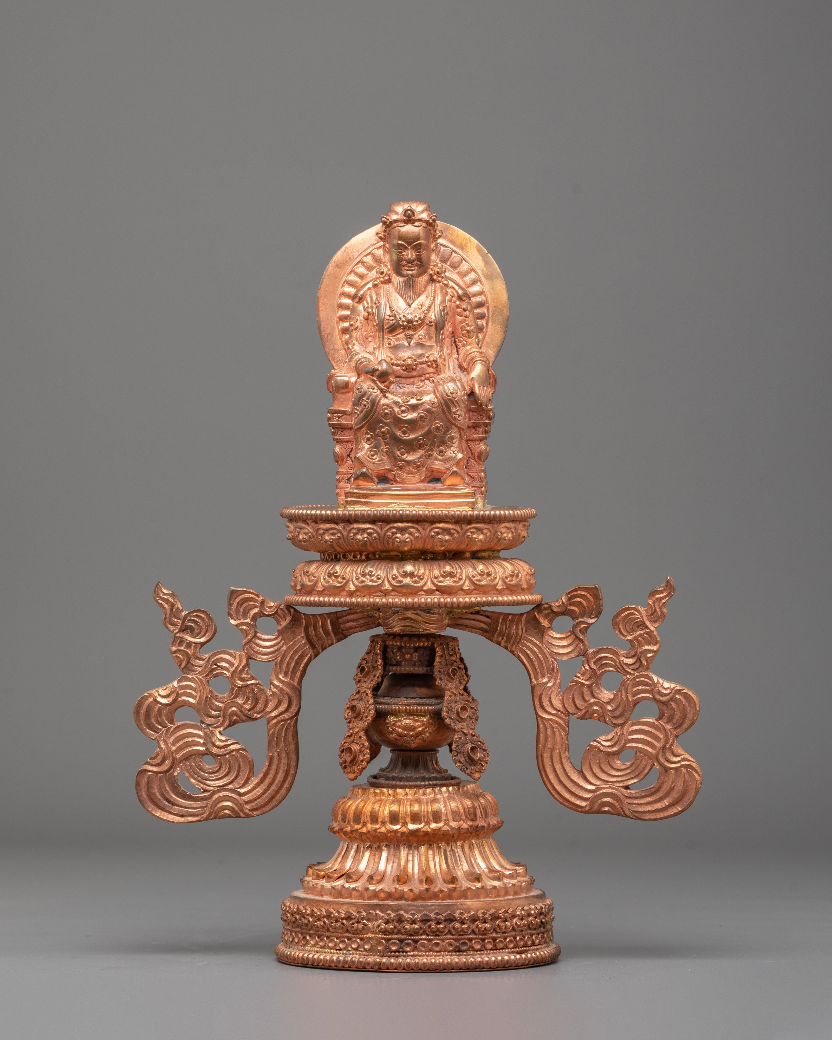 Seven Sacred Possessions | Tibetan Buddhist Art | Copper Statues Set