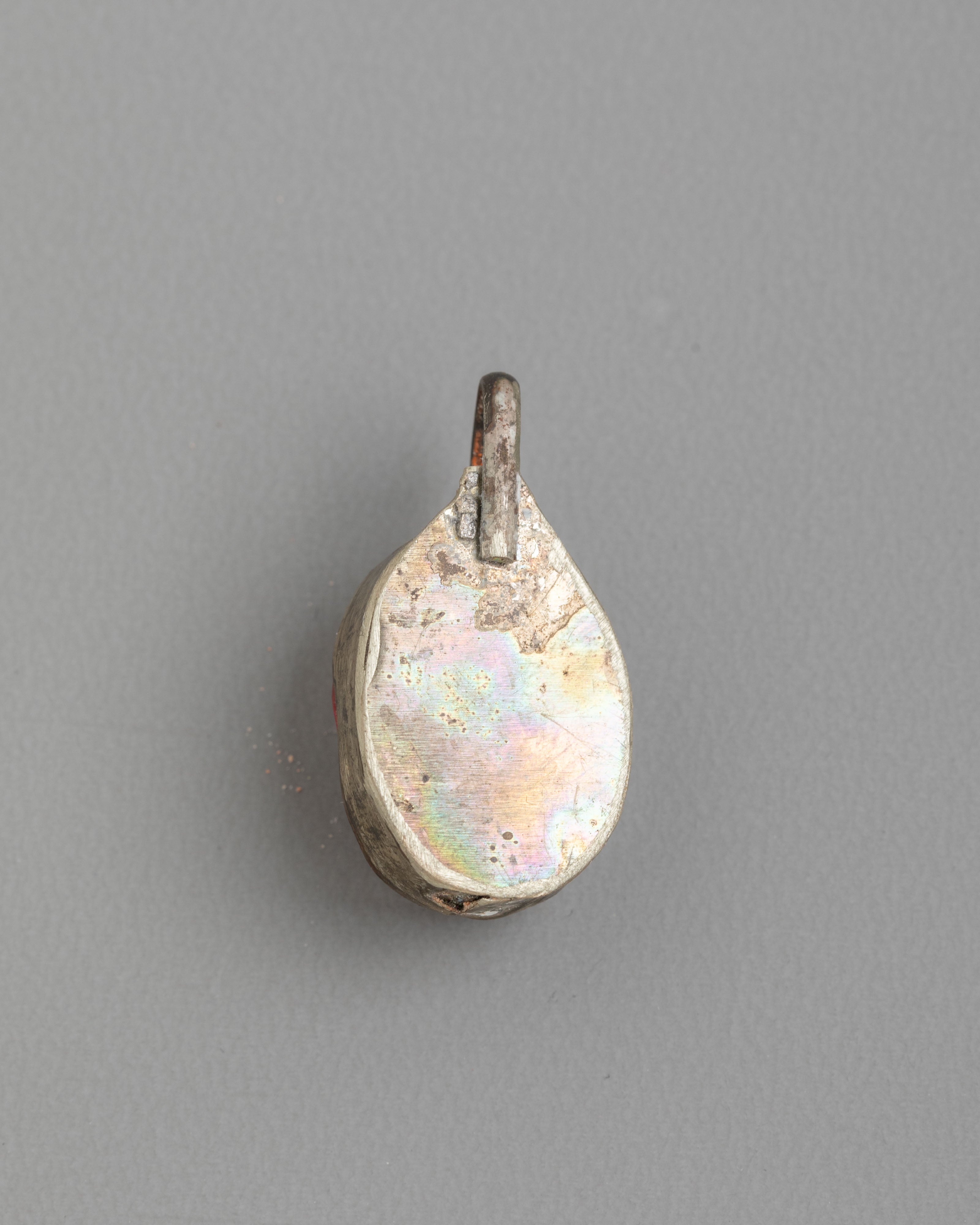 Ganesh Amulet Pendant | Coral Hindu Deity Ornament