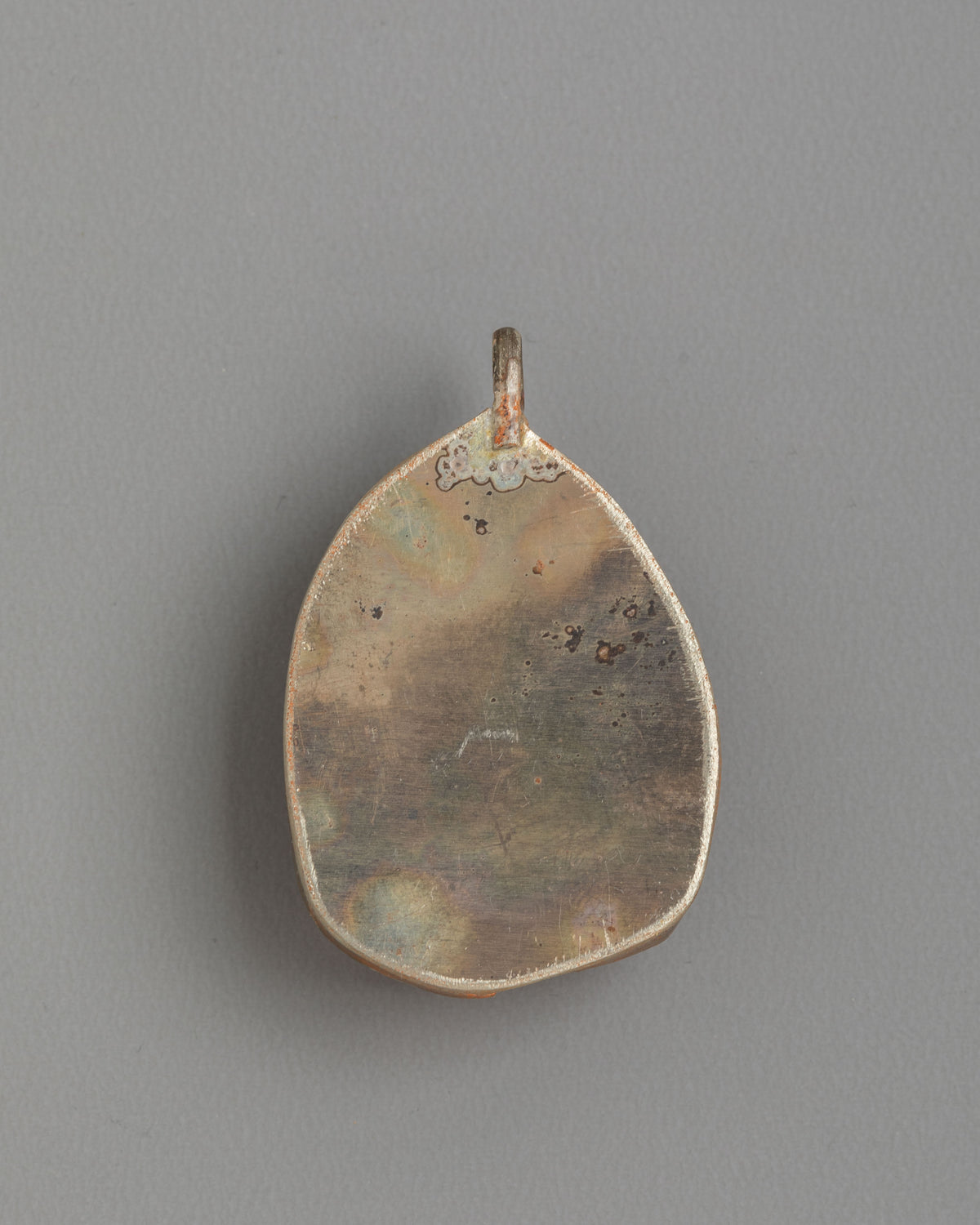 Sacred Buddhist Figure Locket | Antique Finish Spiritual Ornament