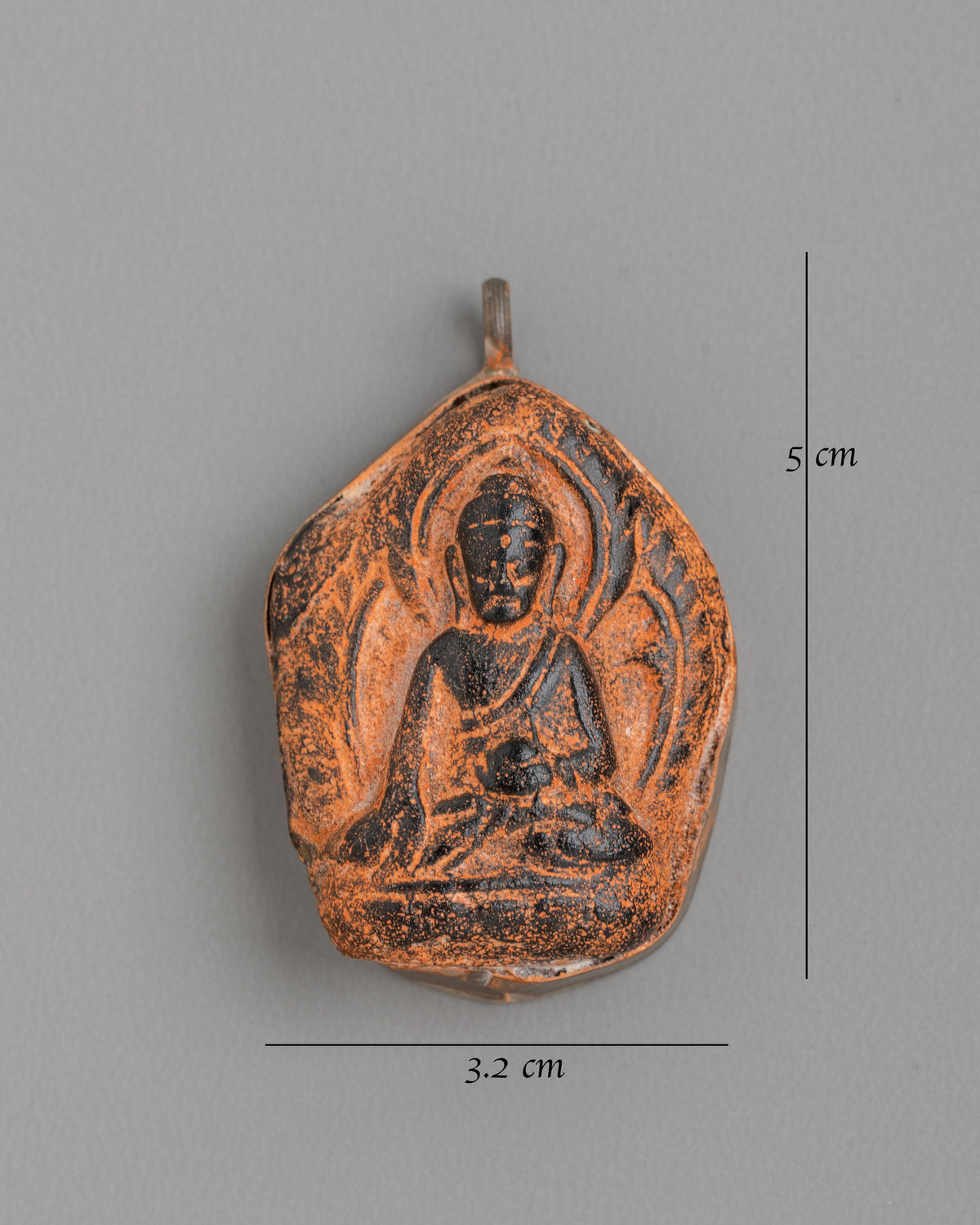 Sacred Buddhist Buddha Locket | Antique Finish Spiritual Pendant