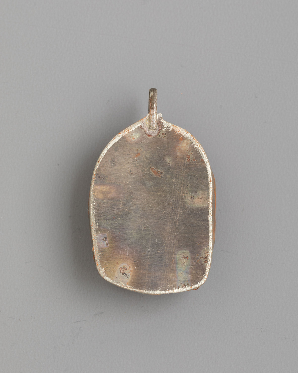 Handmade Buddhist Deity Locket | Antique Finish Spiritual Ornament