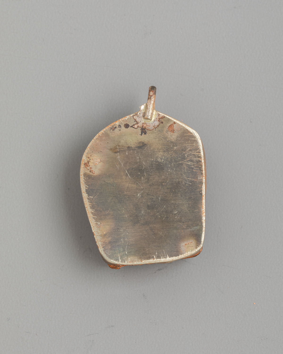 Traditional Buddhist Locket | Antique Finish Spiritual Pendant