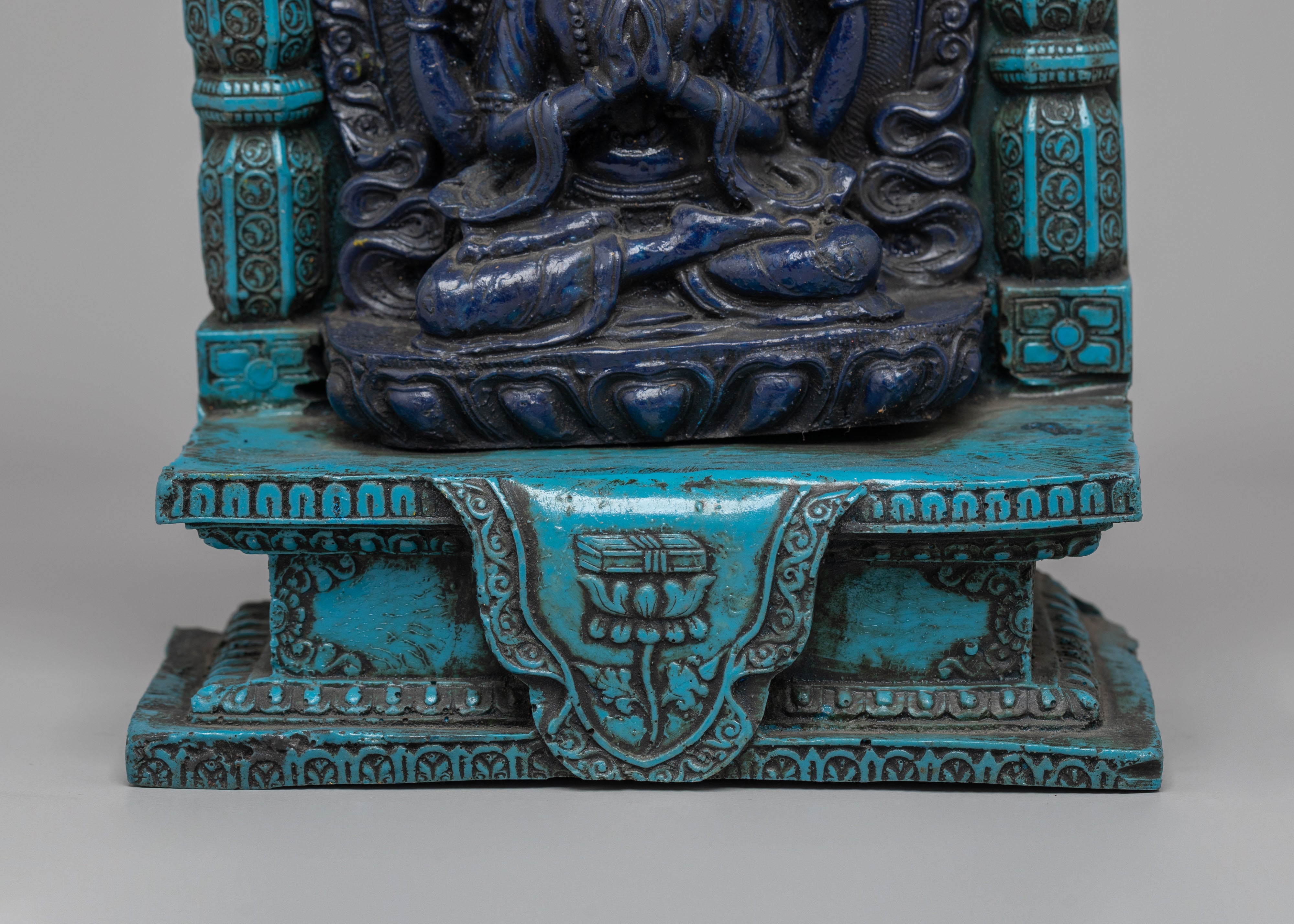 Tibetan Divine Statue of Chenrezig | Figure of Boundless Compassion