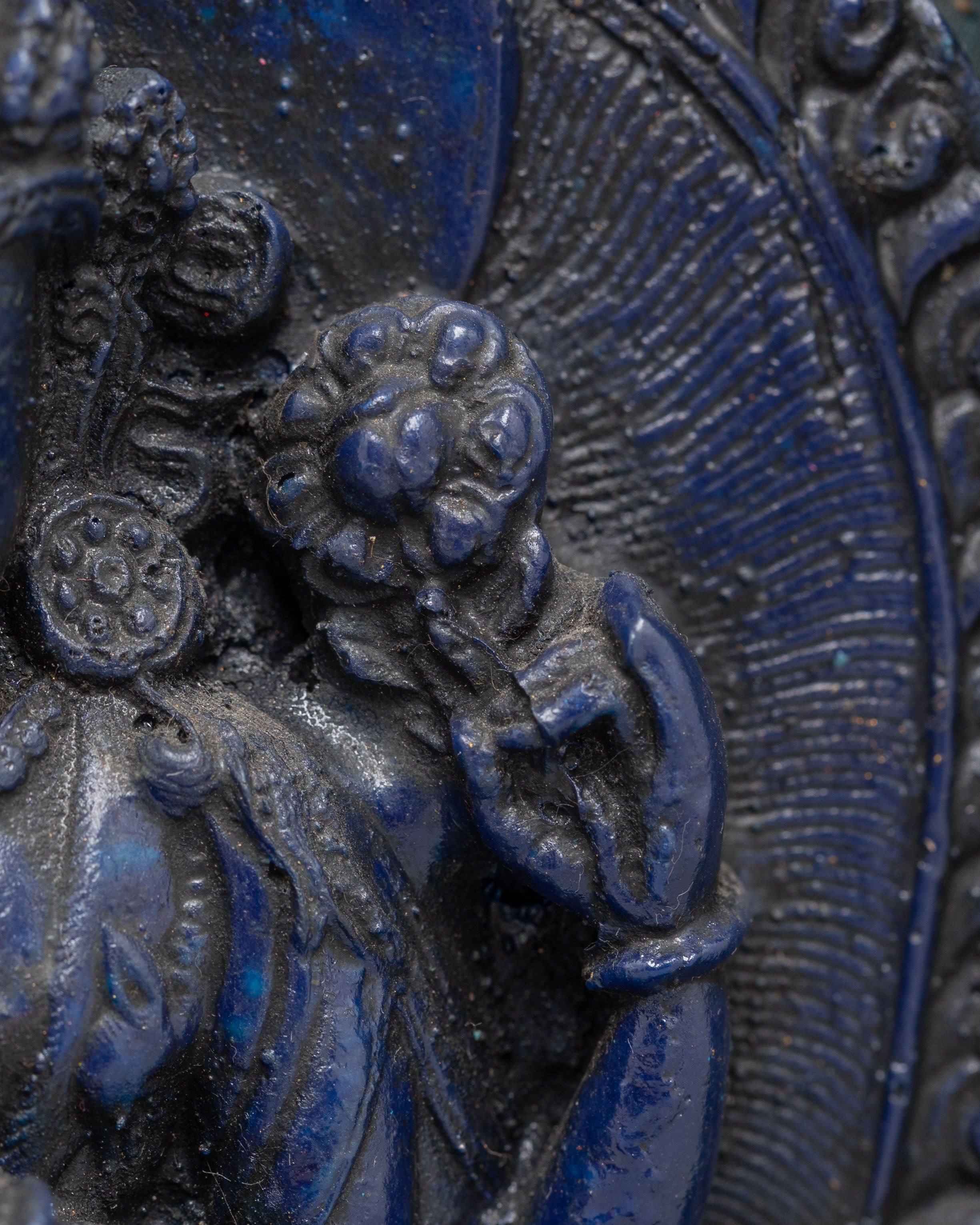 Tibetan Divine Statue of Chenrezig | Figure of Boundless Compassion