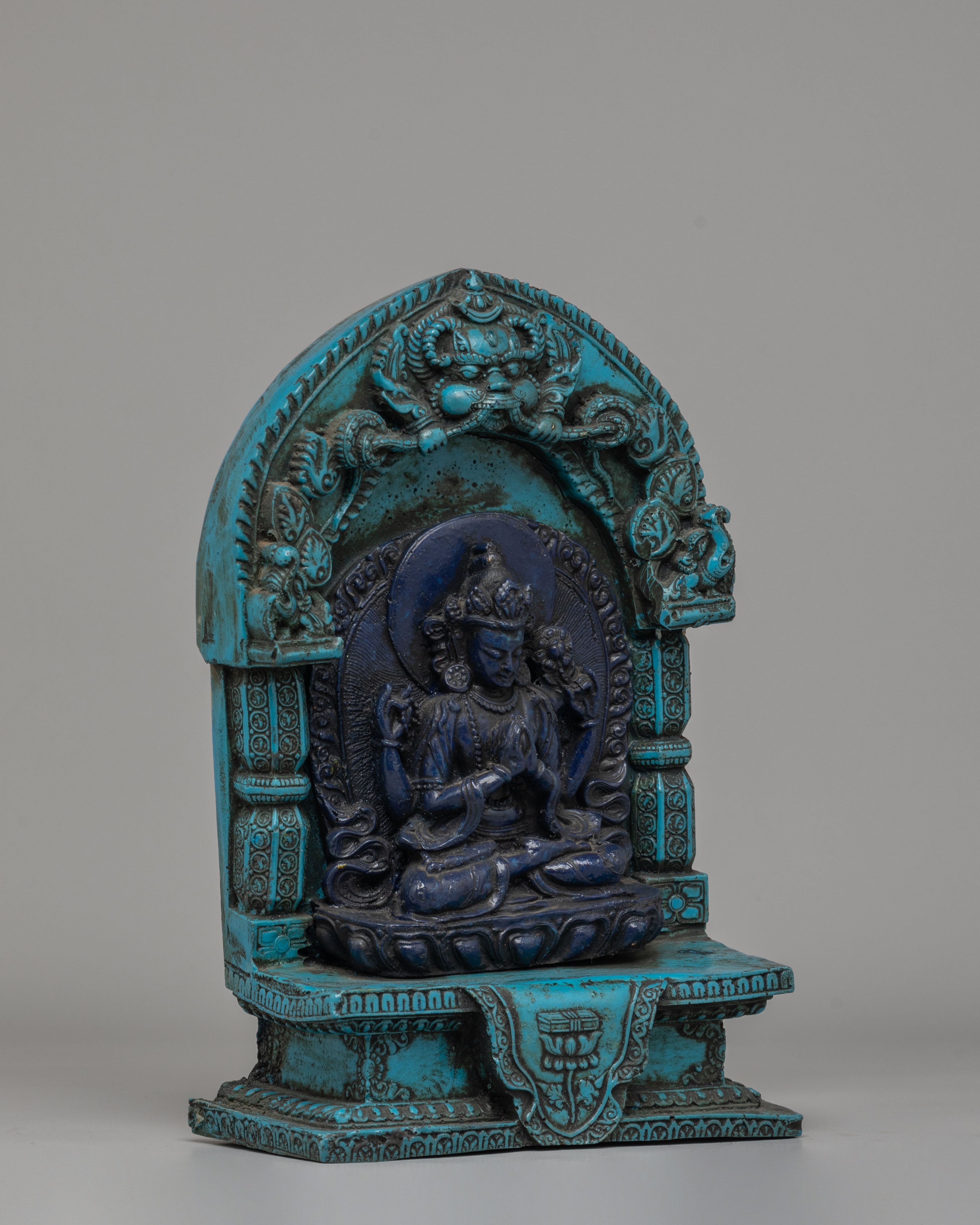 Tibetan Divine Statue of Chenrezig | Figure of Boundless Compassion