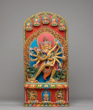 Tibetan Tantric Buddhist Chakrasamvara Statue
