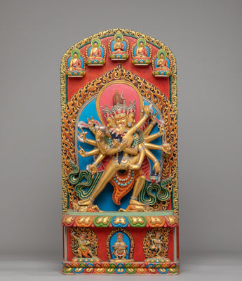 Tibetan Tantric Buddhist Chakrasamvara Statue