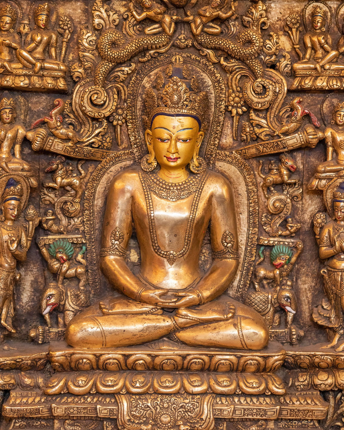 Divine Amitayus Artwork | Buddha of Infinite Light