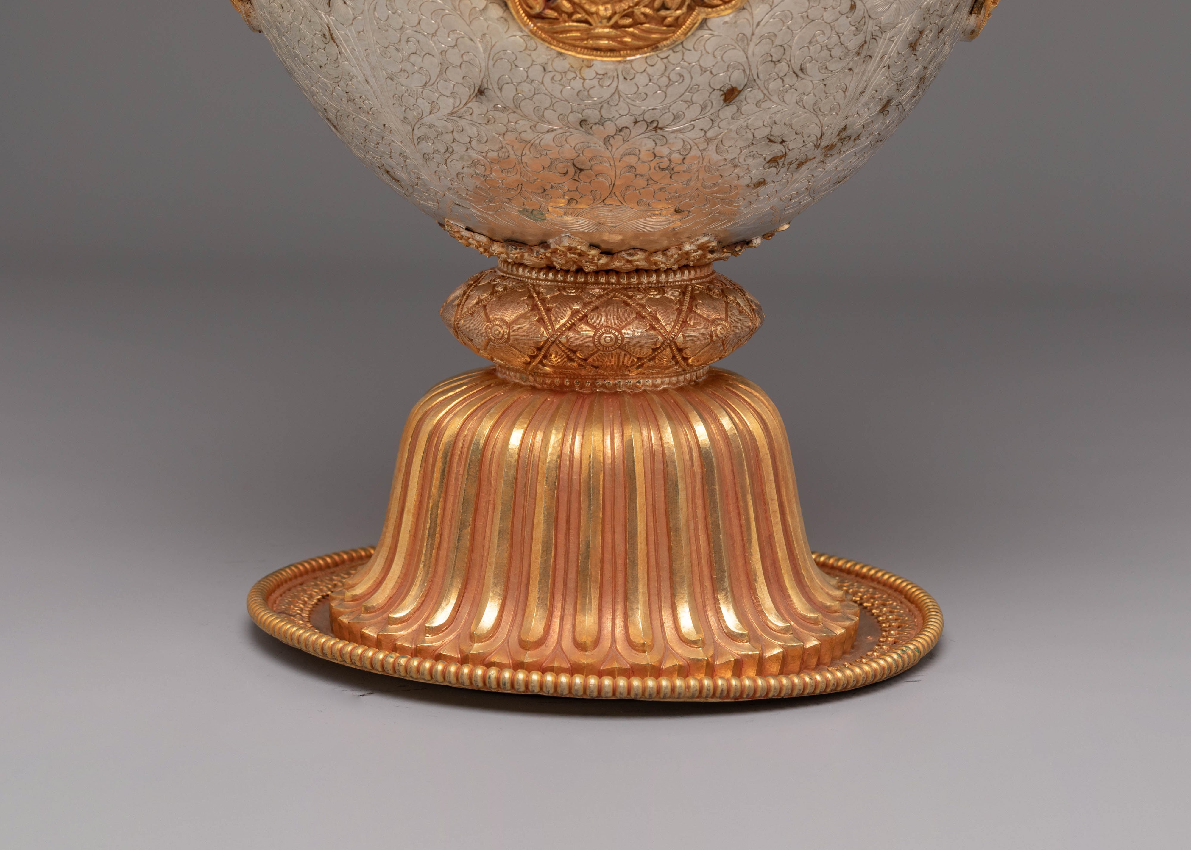 Tibetan Jug Set for Decor | Symbol of Longevity