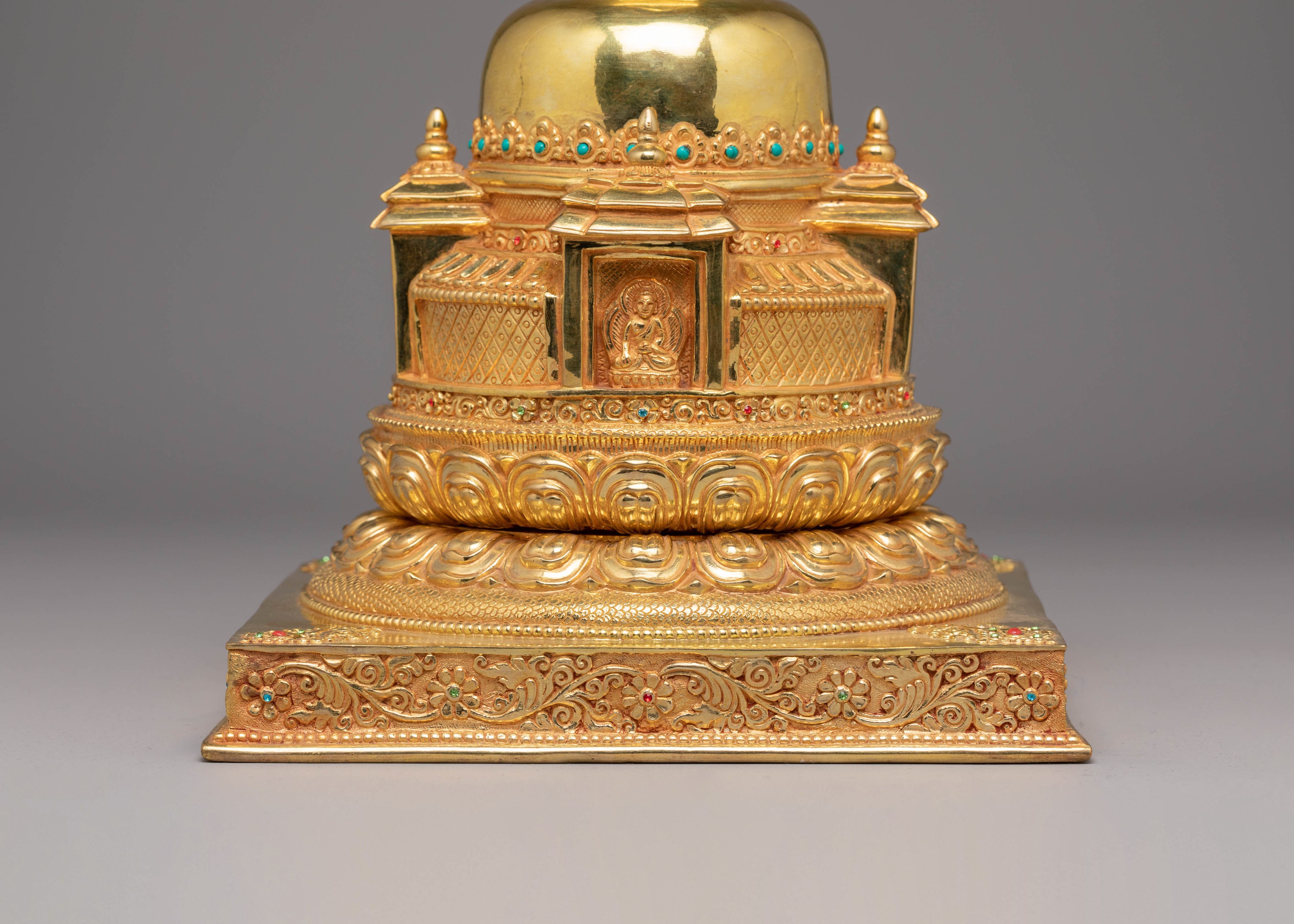 Tibetan Handmade Stupa for Ceremonies | Symbol of Enlightenment