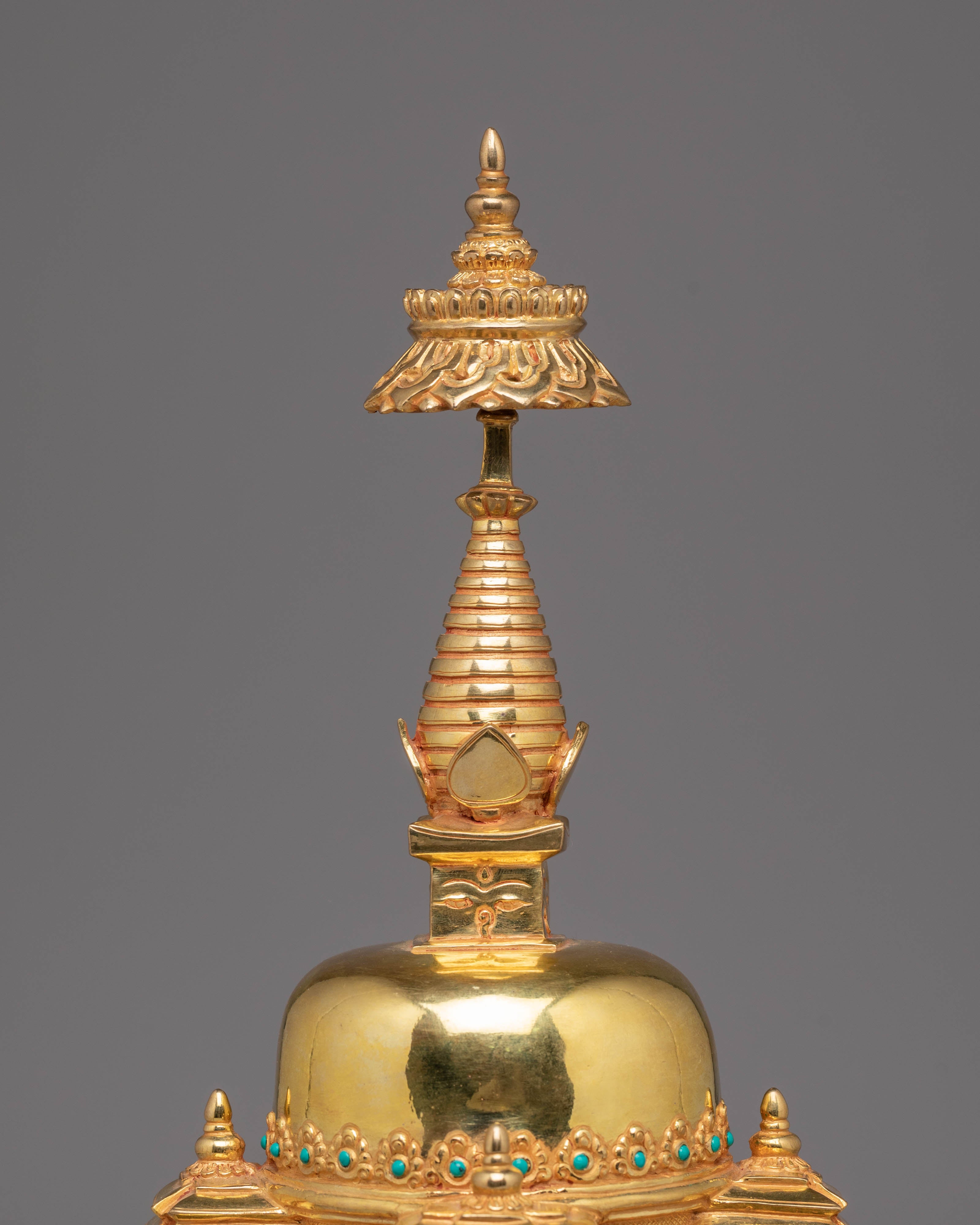 Tibetan Handmade Stupa for Ceremonies | Symbol of Enlightenment
