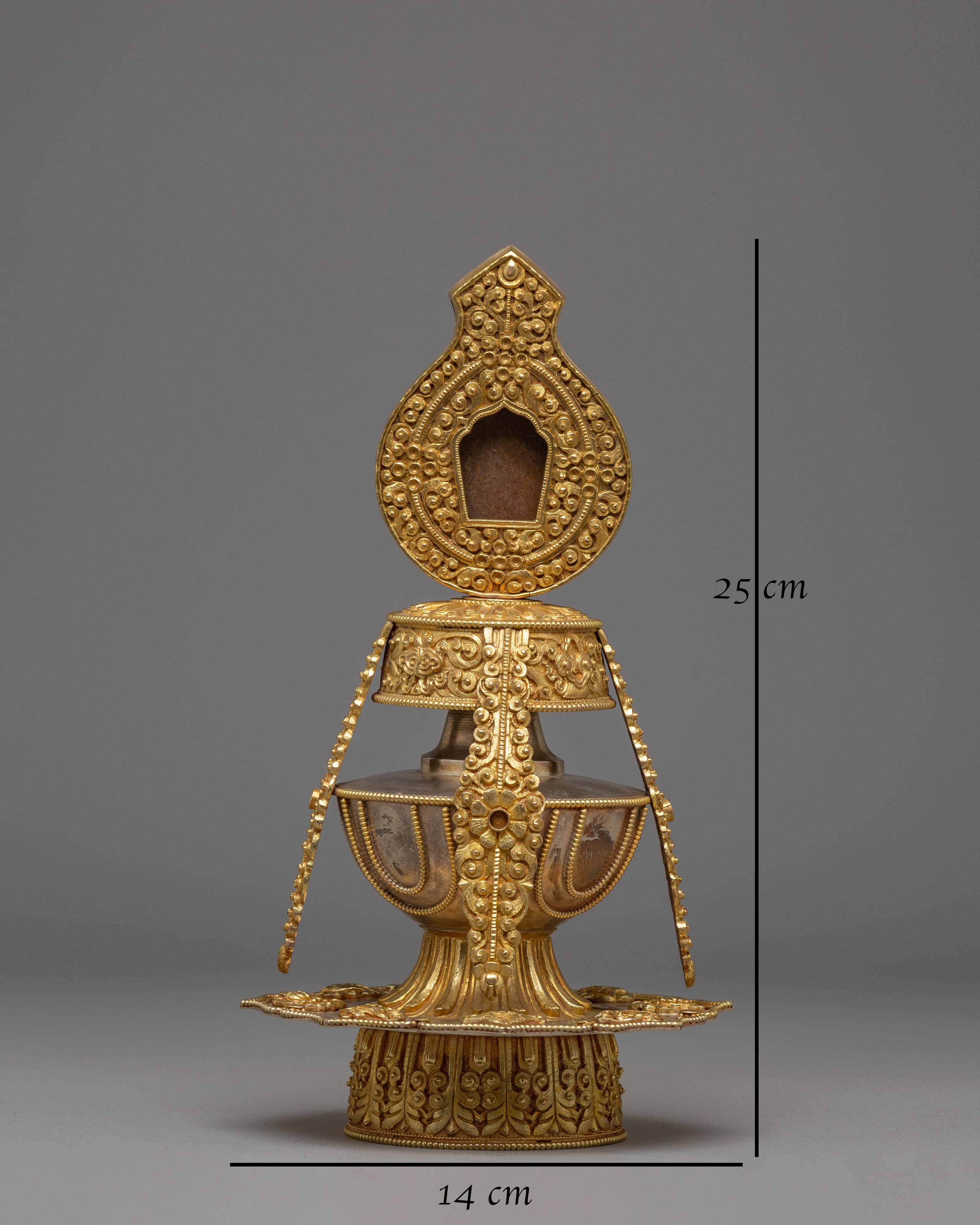 Vajrayana Long Life Ritual Vessel | Sacred Longevity Ceremony Artwork and Altar Decor