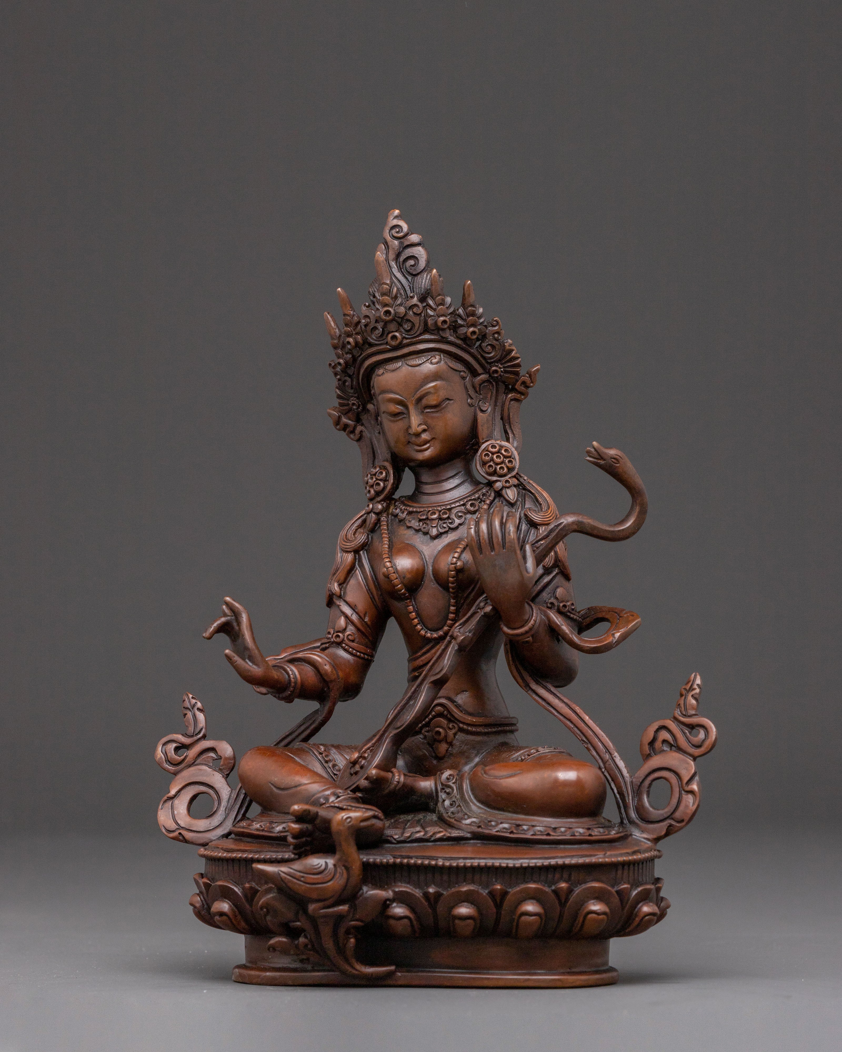 Goddess Saraswati Sculpture: Figure of Knowledge