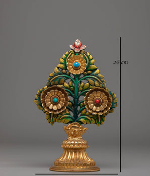 Tibetan Flower for Decor | Enlightenment for Sacred Spaces