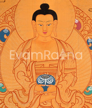 Meditative Gautam Buddha Artwork | Symbol of Peace and Wisdom