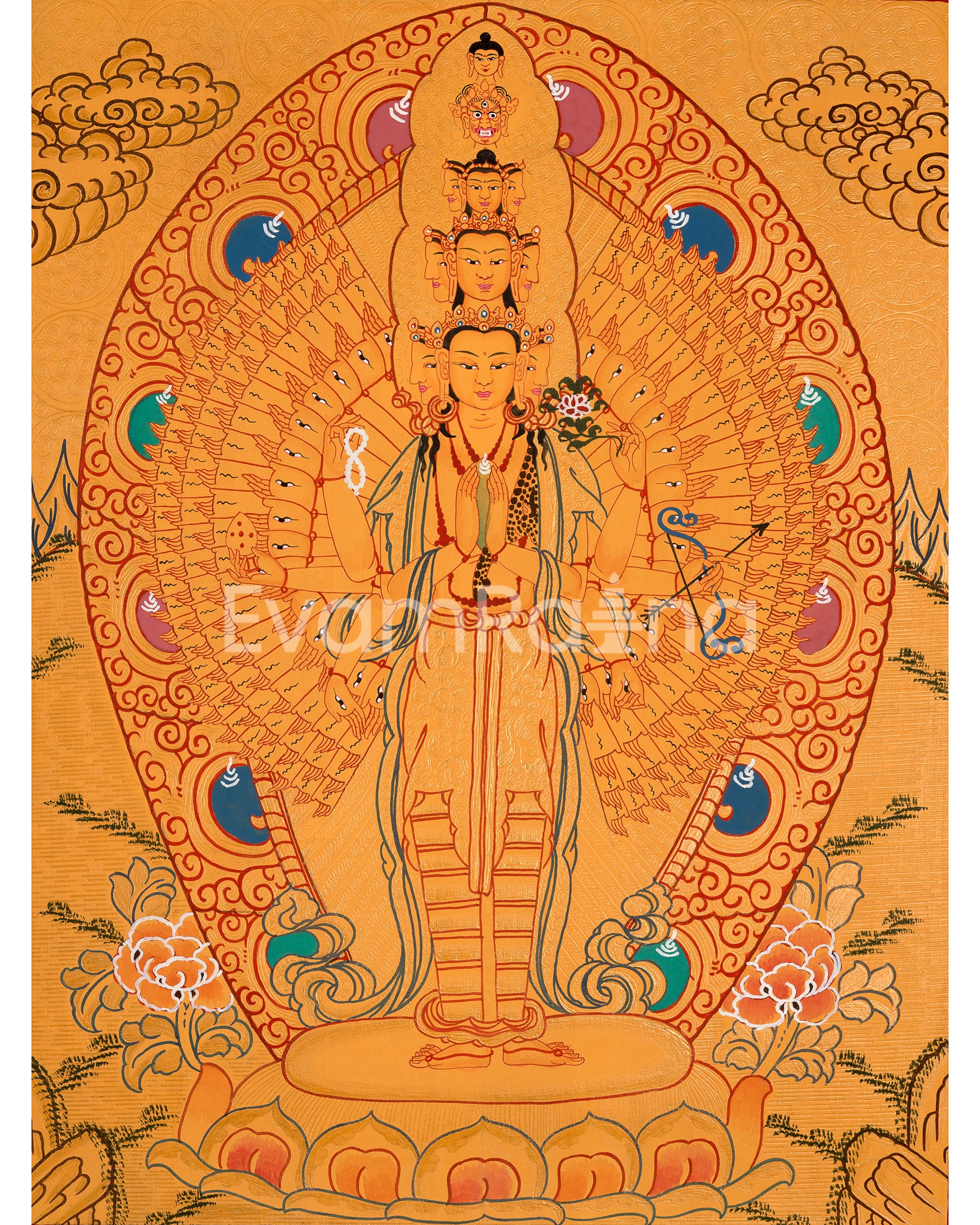 Thousand Hands Bodhisattva | Symbol of Infinite Compassion and Mercy