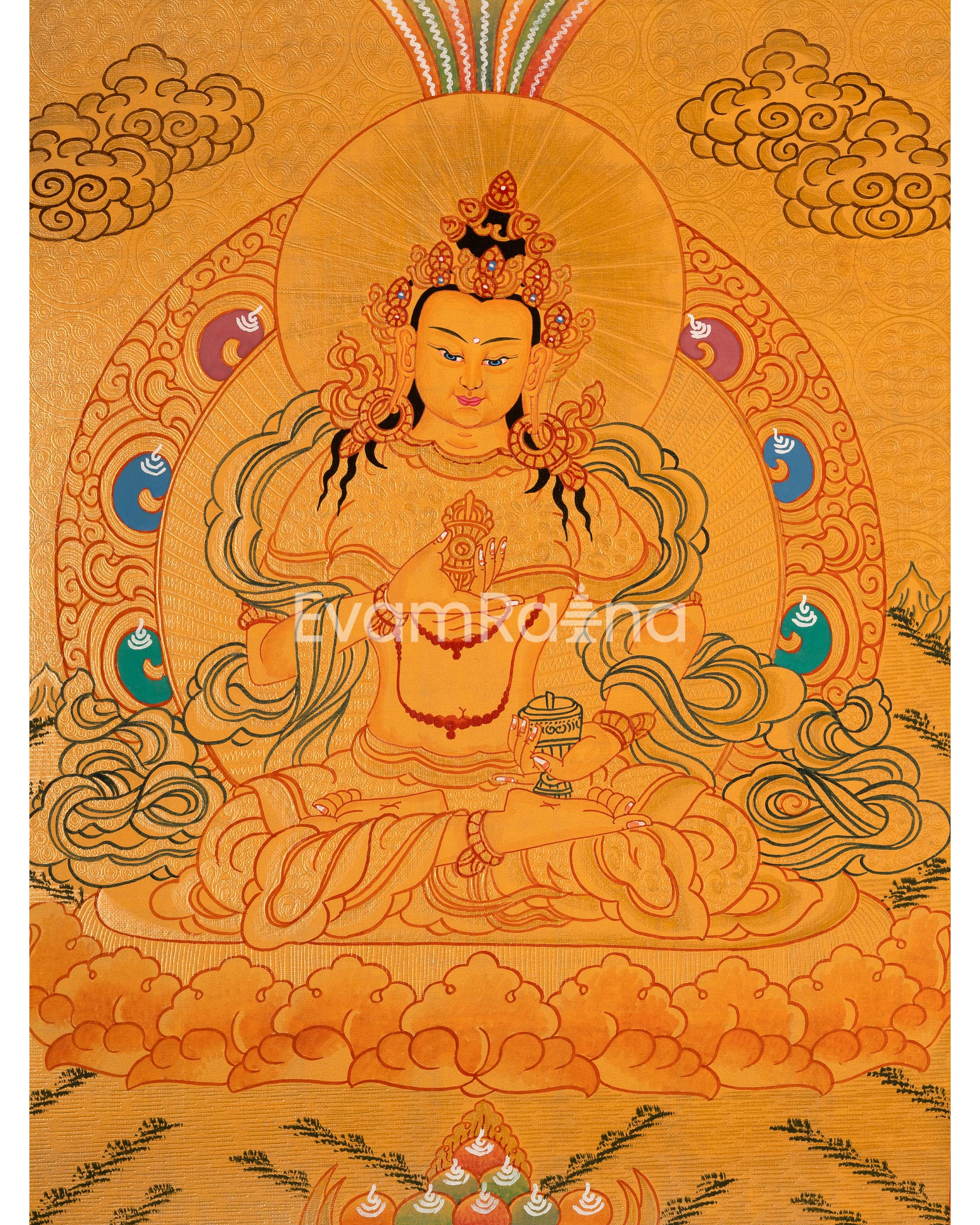Thangka of Vajrasattva