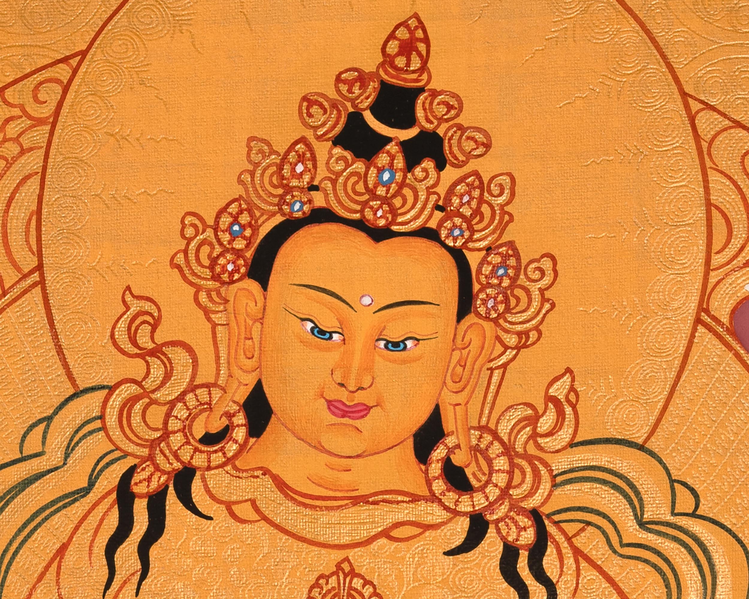 Thangka of Vajrasattva | The Deity of Purification & Spiritual Transformation