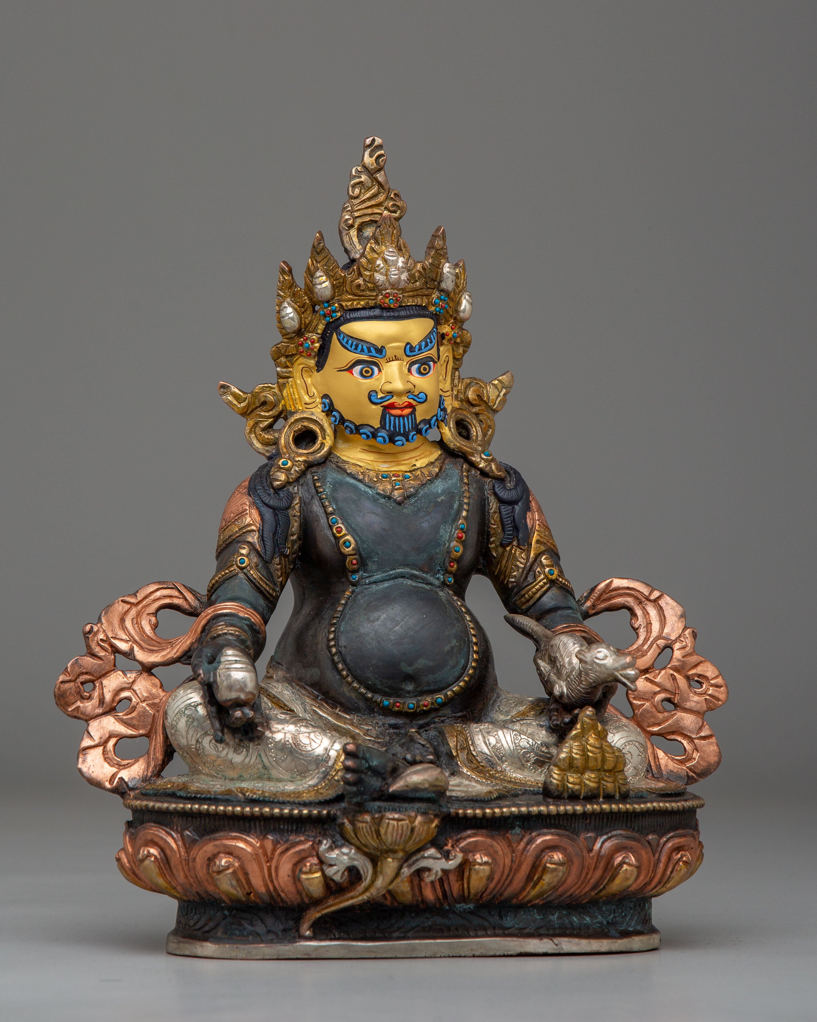 Dzambhala Statue : The Wealth Deity | Sacred Statue of Dzambhala