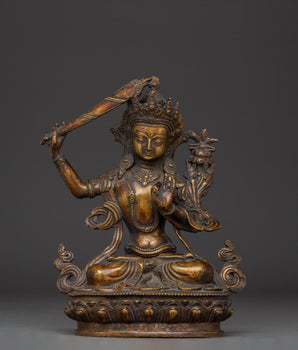 Ultimate Wisdom Bodhisattva Manjushri Statue