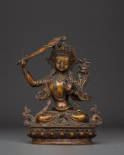 Ultimate Wisdom Bodhisattva Manjushri Statue