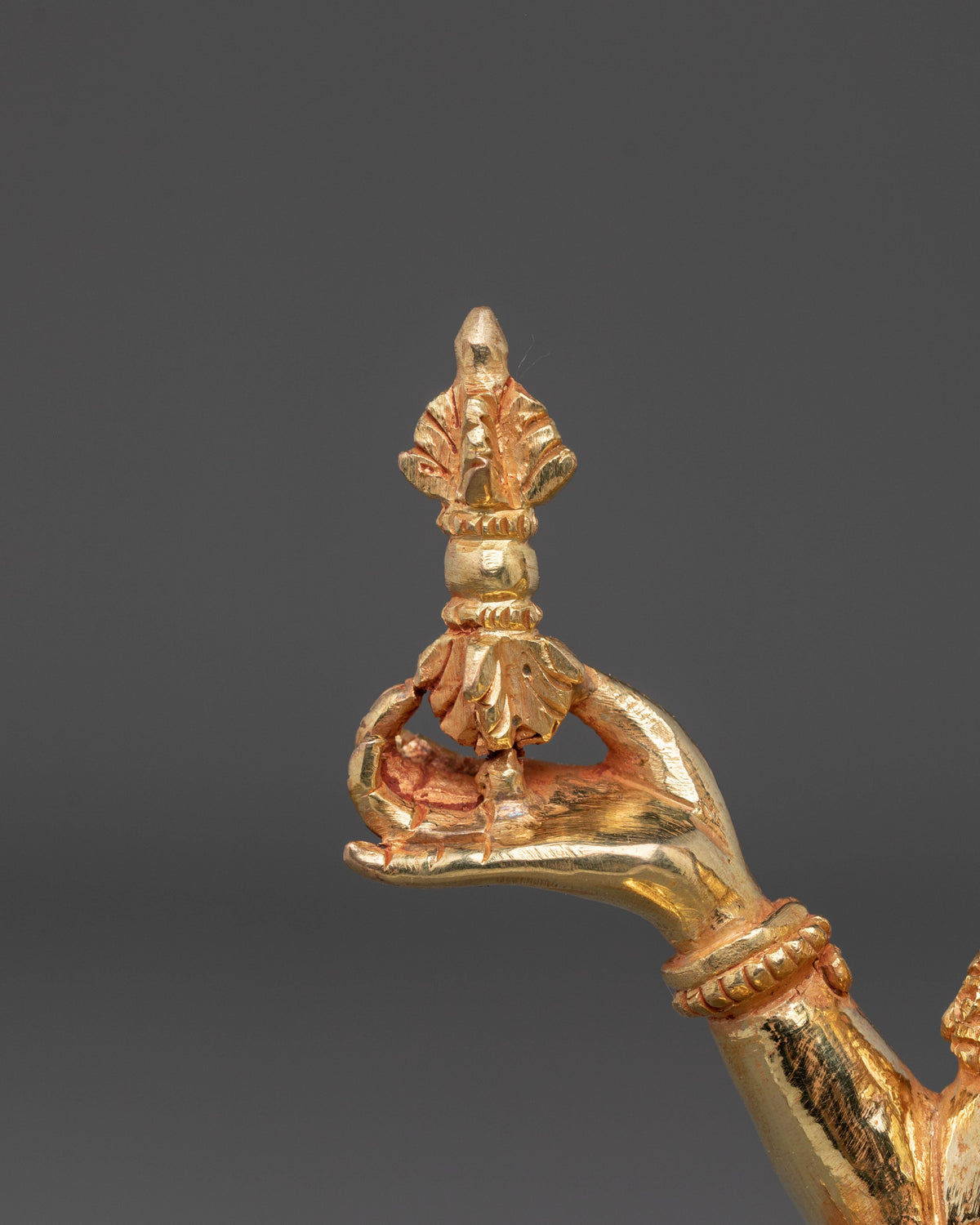 Handmade Prajnaparamita Statue | 24K Gold Gilded Wisdom Sculpture