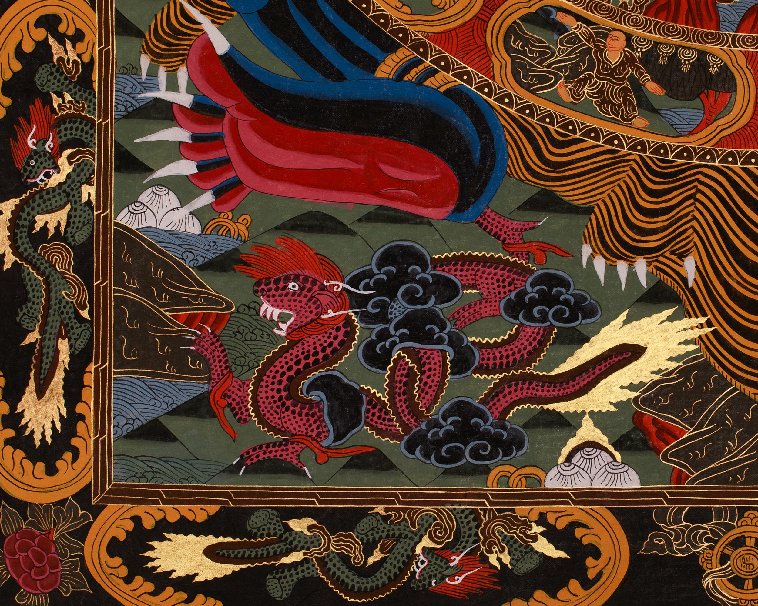 Himalayan Wheel of Life Thangka | A Visual Journey Through Karma, Rebirth, and Liberation